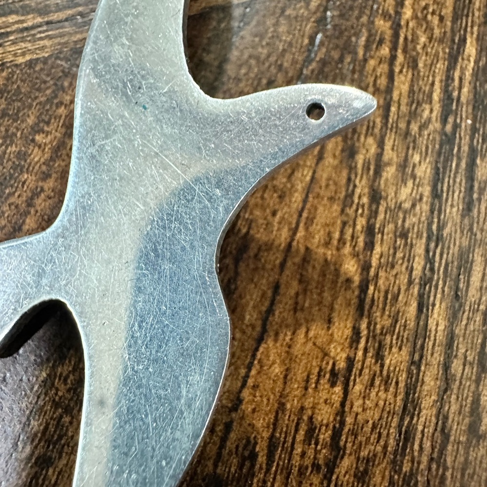 Classic MCM Large Seagull Pin